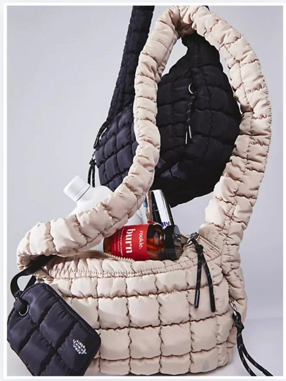 Free People Quilted Carryall Mini Sling Bag - Baby Quilted Carryall